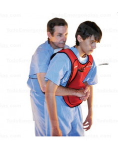 CHALECO MANIOBRA HEIMLICH ROJO