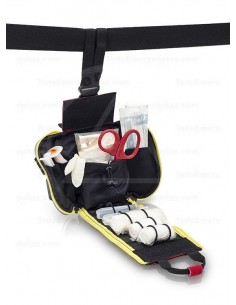 BOTIQUIN ROJO ULTRACOMPACTO ACCESO RÁPIDO CINTAS PERNERA