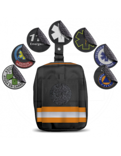 PERNERA EMERGENCIAS REFLECT3 NARANJA SIN LOGO VELCRO HEMBRA (solo pernera)