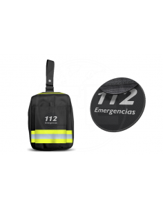 PERNERA EMERGENCIAS REFLECT3 AMARILLO CON VELCRO HEMBRA CON PARCHE 112 EMERGENCIAS