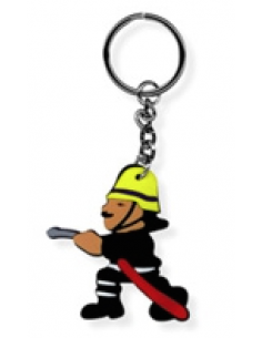 LLAVERO BOMBERO CON MANGUERA