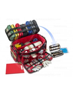 BOTIQUIN EMERGENCIAS SOPORTE VITAL AVANZADO ROJO