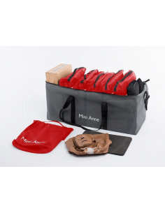 MANIQUÍ RCP MINI ANNE Plus Piel negra KIT 10 unidades