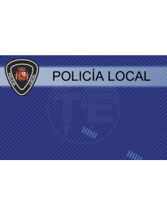 TARJETA EMERGENCIAS PVC POLICIA 3