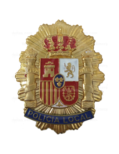 PLACA METALICA POLICIA LOCAL
