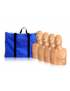 MANIQUÍ RCP BÁSICA COMBINADO 4 UDs