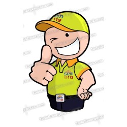 PEGATINA VINILO SEM 112