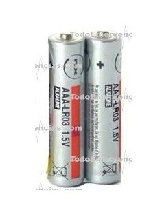 PILA LR03 AAA ALCALINA (2 UNIDADES)